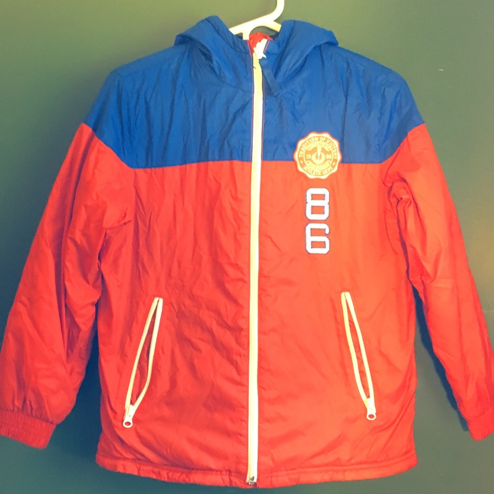 NWOT kids gap orange jacket